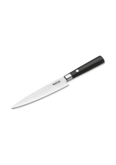 Böker Manufaktur Damascus Black Utility Bıçak