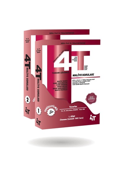 4T Yayınları  Maliye Soruları 20. BASKI
