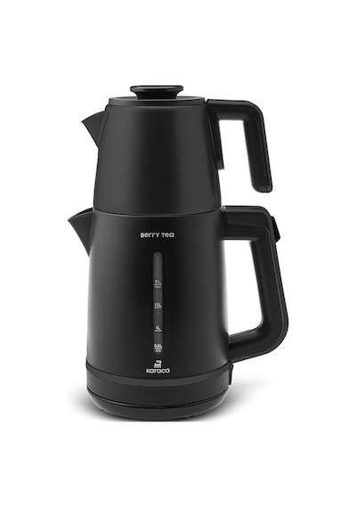 Karaca Berry Tea XL 2in1 Çelik Demlikli Çay Makinesi ve Kettle