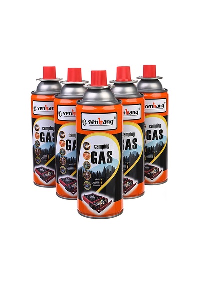 Senbang Valfli Kartuş Kamp Ocak Gazı 5 x 227 G Çok Renkli