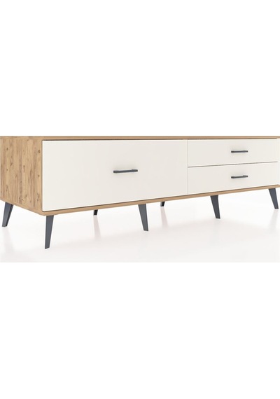 Kronos Tv Ünitesi 3 Çekmeceli 176x59x51 Çam-çam/aytaşı Atlas Çam/aytası