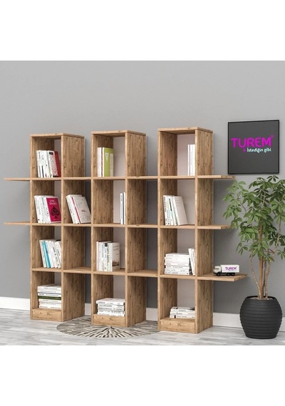 Beyza Kitaplık Mdf Antrasit Beyza Kitaplık Mdf Antrasit