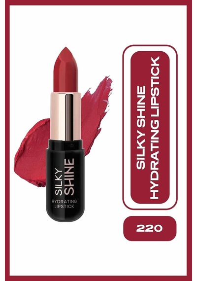 Silky Shine Hydrating Lipstick - Nemlendirici Ruj No:220 Çok Renkli