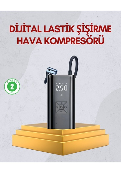 Kablosuz Kullanımlı Dijital Kontrollü Taşınabilir Şişirme Cihazı Cn