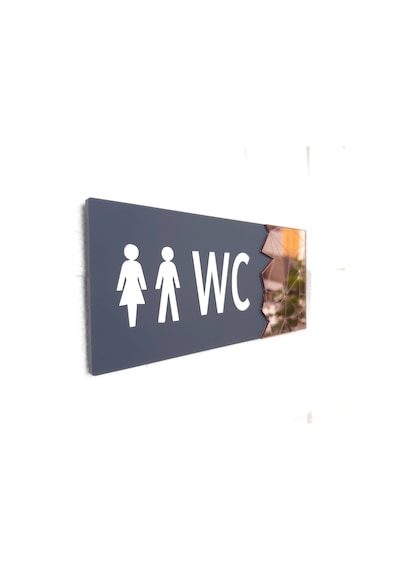 Pink Pearl Serisi Wc Yönlendirme Tabelası