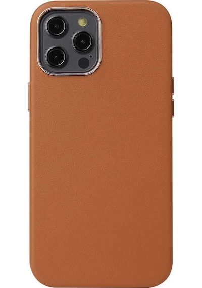 Apple Uyumlu iPhone 12 Pro Max Kilif Zore Eyzi Deri Kamera Çikintili Kapak 462487713