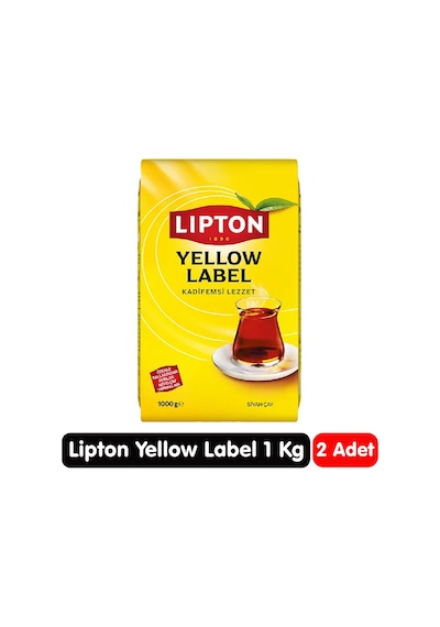 Lipton Yellow Label Siyah Çay 1 Kg 2 Paket