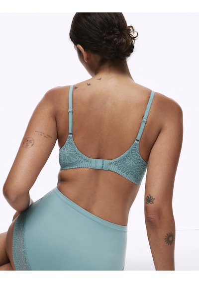 Marks & Spencer Body Soft Wired T Shirt Sütyeni Mavi