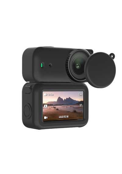 Teknoroket Djı Osmo Nano Silikon Kılıf Seti Kamera + Ekran Koruma + Lens Kapağı Siyah