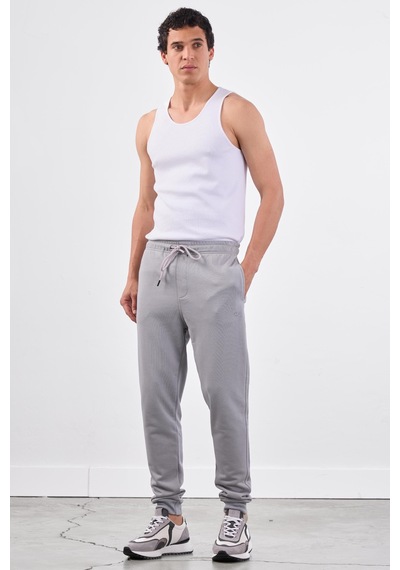 Dufy Gri Erkek Eşofman Altı - Regular Fit Gri
