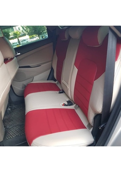 Hyundai Tucson Araca Özel Deri Oto Koltuk Kılıfı (509239564)