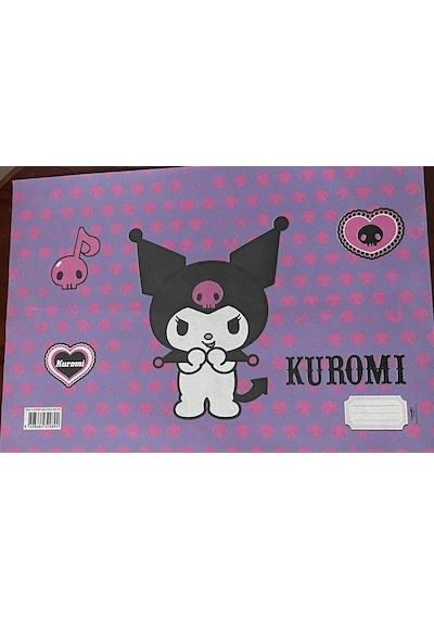 Kuromi - Elsa Beslenme Örtüsü 124-Pembe