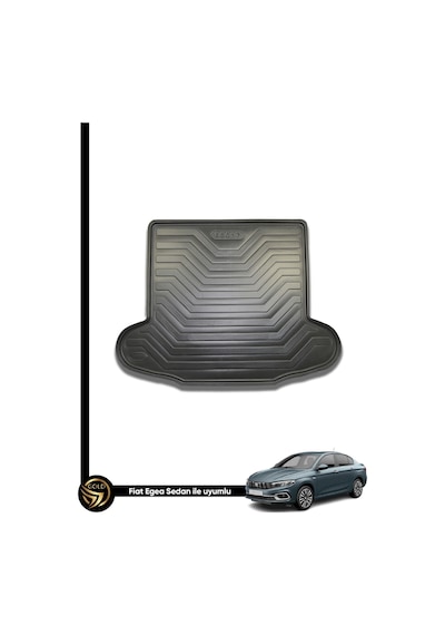 Fiat Egea 3d Havuzlu Paspas Sedan + Bagaj Havuzu Kauçuk Set Nova