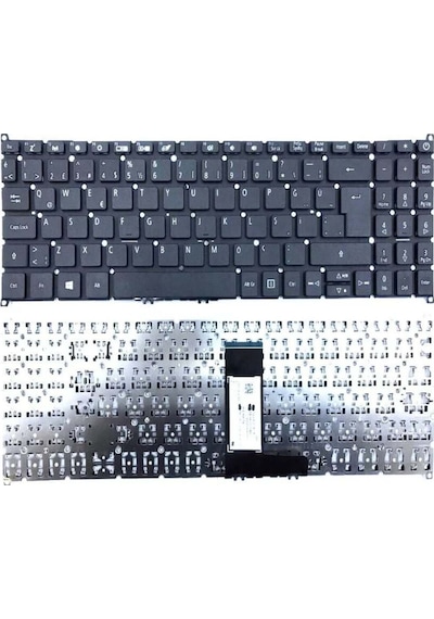 Acer Aspire 5 N20c5 Klavyesi Tuş Takımı Siyah Tr