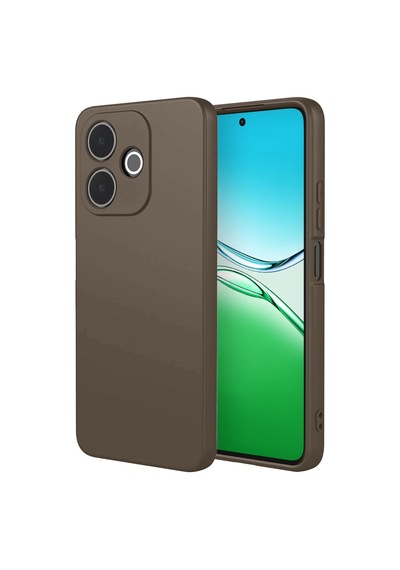 Oppo A5 Pro 4g Uyumlu First Silikon - Kahverengi