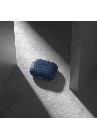 Apple AirPods Uyumlu Pro 2 Zore Airbag 43 600d Karbon Fiber Kulaklık Kılıfı Siyah