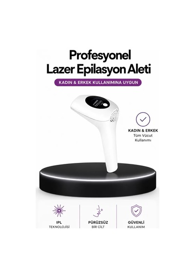 Ipl Teknolojili Erkek Ve Kadın Kullanımına Uygun Lazer Epilasyon Cihaz Mh-hs6198-1324