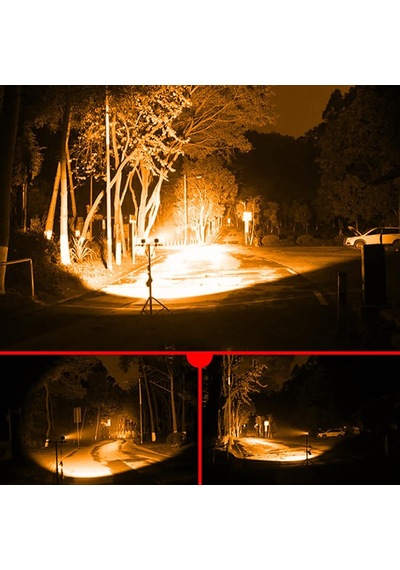 Baja Style 7.7 Cm Turuncu Xhp50 Led Spot Projektör Çalışma Lambası Off Road Spot Sel Kombo Delici Yayıcı Işık Çubuğu Pod Araç Motorsiklet Işıkları Yar