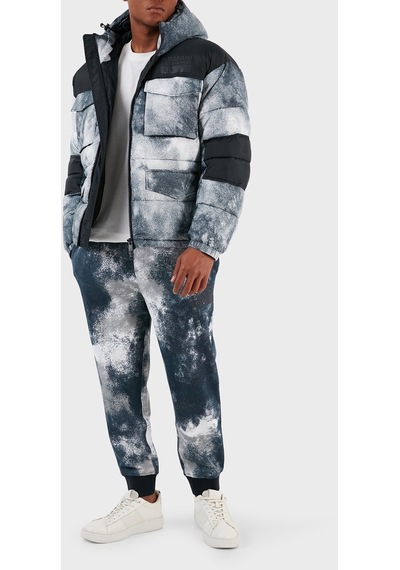 Armani Exchange Erkek Pantolon 6rzpjk Zjdgz 21ce Beyaz-mavi Beyaz - Mavi