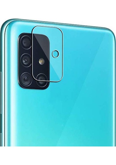 Ally Samsung Uyumlu Galaxy M51 Tempered Cam Kamera Koruyucu