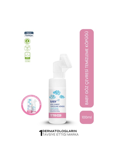 Tto Soft Baby Göz Çevresi Temizleme Köpüğü 100Ml