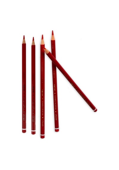 Kırmızı Kopya Kalemi 5'li Paket Beyaz