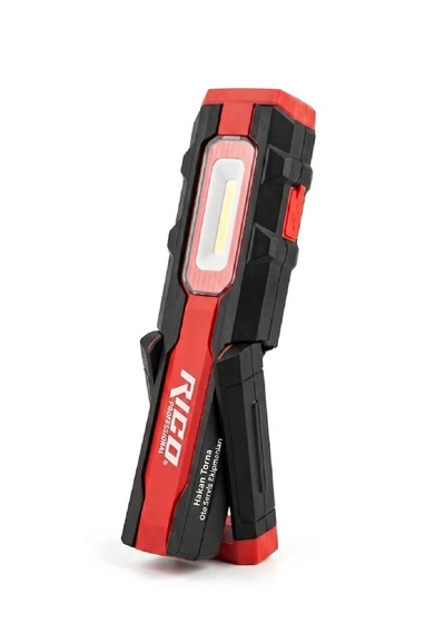 Rico Tamirci Lambası 400 Lümen Şarjlı Mıknatıslı Led Lamba Işıldak Fener 013-rc0044 3 Renk Yanabilme