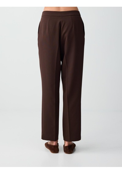 Jimmy Key Kahverengi Normal Paça Normal Bel Cepli Dokuma Pantolon 6sw183728800
