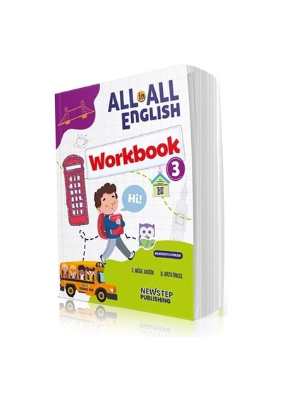 3.sınıf All In All Workbook İngilizce Kitap