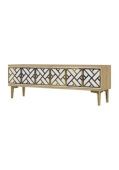 Tsa1238dbg Arex Tv Sehpası Safirmeşe-beyaz-gold 120cm Tsa1238dbg Arex Tv Sehpası Safirmeşe-beyaz-gold 120cm