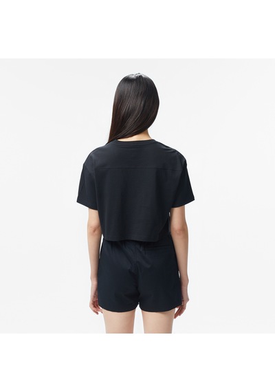 Converse Sporty Boxy Kadın Siyah T-shirt