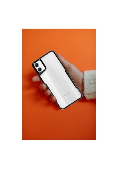 Samsung Galaxy A06 Kılıf Boyi Silikon Kapak - Siyah 0.2M-Çok Renkli