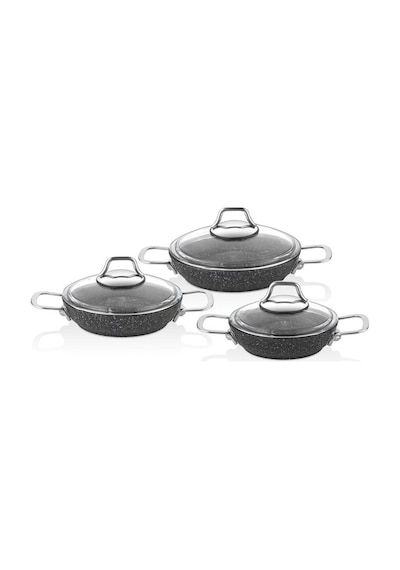 Falez Black Line 6 Parça Sahan  Set