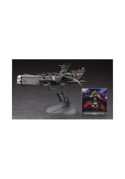 Hasegawa 64815 1/1500 Ölçek, Captain Harlock Dimension Voyage Space Pirate Battleship, Ace Combat Serisi, Bilim Kurgu Plastik M