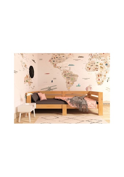 120x200 Doğal Çam Karyola Özel Ölçü Çam 120x200 Doğal Çam Karyola Özel Ölçü Çam