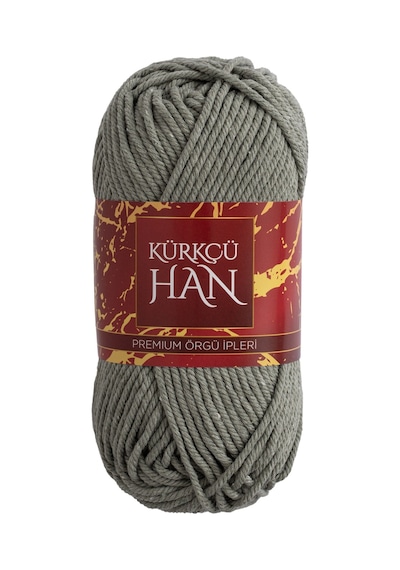 Kürkçü Han Cotton Comfort 100gr Pamuklu Makrome Punch Amigurumi Örgü İpi - Çağla Yeşili