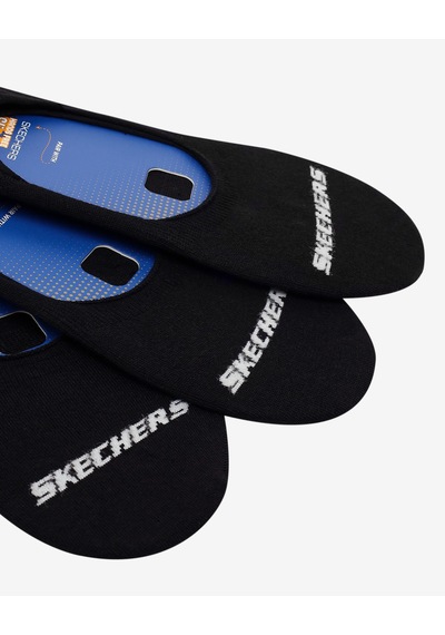 Skechers 3'lü Paket Essential Görünmez Çorap Unisex Siyah Çorap S2520313-3817