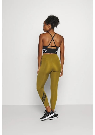 Nike Pro Tight Fit 7/8 Graphic Leggings Toparlayıcı Yeşil Tayt Yeşil