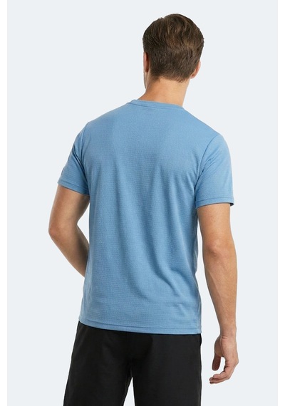 Slazenger Hugger Erkek Mavi Tişört