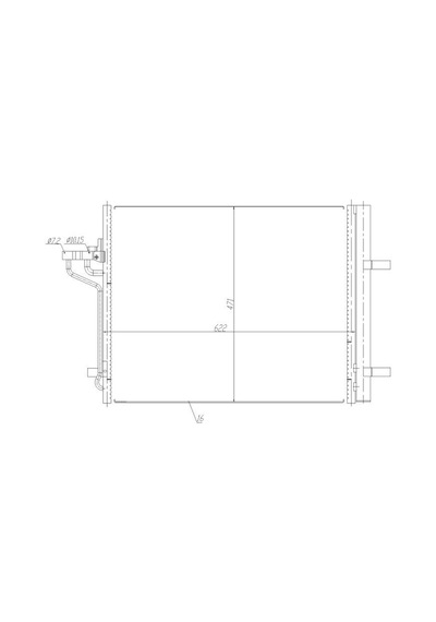 Klima Radyatoru Ford Connect Kuga Iı 1.6 1.5 2.0tdcı 13- Mga-82602