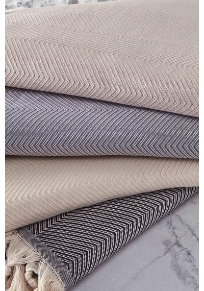 Trendy Koltuk Örtüsü Naturel 170 X 230 Çok Renkli