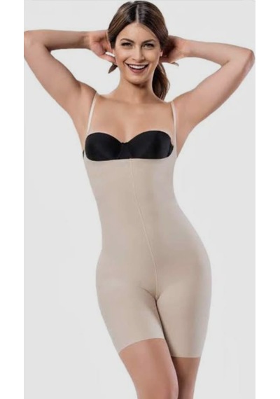 Form Angel 2010 Kadın Lazer Kesim Tam Boy Body Korse Tekli Ten