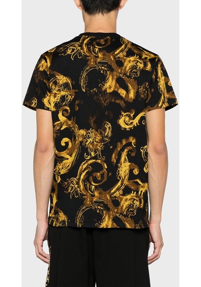 Versace Jeans Couture Erkek T Shirt 76gah6s0 Js287 G89 Siyah-gold Siyah-gold Siyah - Altın Versace Jeans Couture Erkek T Shirt 76gah6s0 Js287 G89 Siyah-gold Siyah-gold Siyah - Altın