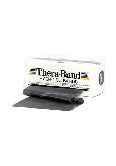 Theraband Exercise Band 5.5 m Özel Ağır Siyah