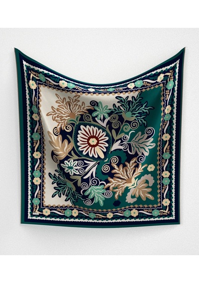 Levidor Royal Eşarp Etnik Desen Lacivert lacivert