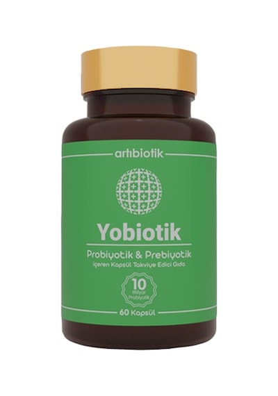Doğadan Bizim Artıbiotik Yobiotik Probiyotik & Prebiyotik 60 Kapsül