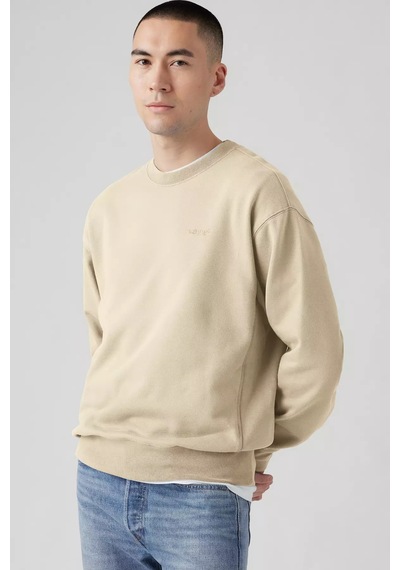 Levi's Erkek Bisiklet Yaka Relaxed Sweatshirts A9244-0005 Bej