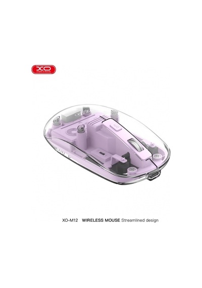 Hem Bluetooth Hem 2.4g Bağlantılı Şeffaf Tasarımlı Sessiz Kablosuz Mouse Kablosuz