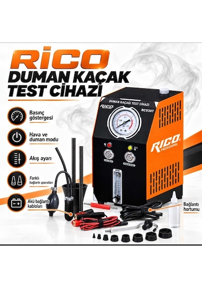 Rico Duman Kaçak Test Cihazı