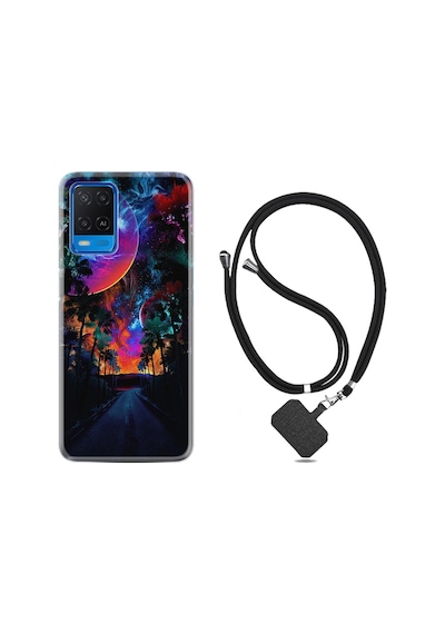 Samsung Uyumlu M31S Kılıf Resimli Silikon Kuzey Işıkları 1327